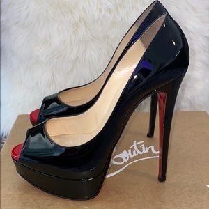 🔺Christian Louboutin🔻 LADY PEEP 150 patent calf